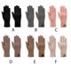 thumbnail image 2 of Minnieouse Guantes de mujer suaves a prueba de viento cómodos mitones colores sólidos de moda transpirable diseño de bola de pelo protección de palma al Accesorios de disfraces Beige Minnieouse AP014304-06, 2 of 6