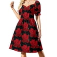 thumbnail image 2 of THE ROSE - QUEEN OF FLOWERS' Sleeveless Dress dress Clothing female, 2 of 7