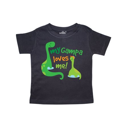 

Inktastic Gampa Loves Me Dinosaur Gift Toddler Boy Girl T-Shirt