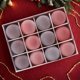 thumbnail image 5 of Conjuntos de adornos de bolas de decoración flocadas Conjuntos flocados Adornos de bolas de árbol Adornos navideños Colgantes Bolas flocadas para el hogar, 5 of 5