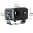 thumbnail image 4 of Proyector Wifi Mejorado en 4K: Sumérgete en la Experiencia Cinematográfica, 4 of 9