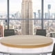 thumbnail image 3 of Plato giratorio de madera con rodamientos, placa giratoria redonda de madera para mesa de comedor en casa., 3 of 6