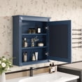 thumbnail image 4 of CQSXDA 24'' x 27'' Wall Mounted Bathroom Storage Cabinet with Mirror, Medicine Cabinet with Height Adjustable Shelf, Over the Toilet Space Saver Cabinet, 4 of 12