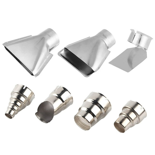 Kit de 7 boquillas para pistola de calor de 35-40 mm para estación de soldadura de aire caliente, herramienta de reparación, accesorio