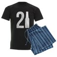 thumbnail image 6 of CafePress - 21 Years Old Men's Dark Pajamas - Men's Dark Loose Fit Cotton Pajama Set, 6 of 7