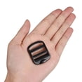 thumbnail image 4 of Metal Ladder Buckle Slider, 4 Pack 19mm(3/4") Inner Width, Black, 4 of 5
