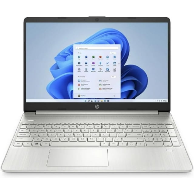 HP Ordinateur Portable 15.6 Pouces FHD, Intel Core i3-1215U, 16 Go RAM, 1 To SSD, Windows 11 Famille, Intel UHD Graphics, Pavé Numérique, Webcam HD, Argent