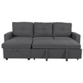 thumbnail image 2 of Sofá Cama Con Almacenamiento Easy Living Tribeca Gris Oxford, 2 of 11