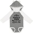 thumbnail image 3 of Inktastic Nana Papa Love Me Grandchild Boys or Girls Long Sleeve Baby Bodysuit, 3 of 5
