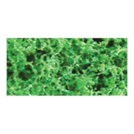 Coarse Foliage-Fiber Cluster, Medium Green, Exceptional quality. By JTT Scenery