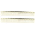 thumbnail image 2 of Peine de metal para hombres, 2 profesionales de la lata de Corte de Pelo de acero inoxidable, Peine de Peluquero de 20 x 2,8 cm Con Densos y Escasos para Salón y Uso, 2 of 7