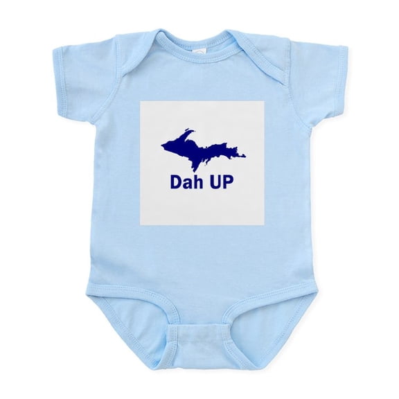 CafePress - Dah UP Infant Bodysuit - Baby Light Bodysuit, Size Newborn - 24 Months