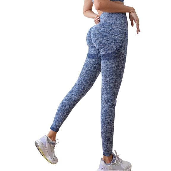 JJHGVB High Waisted Joggers for Women Soft Leggings for Women Seamless Squat Proof Leggings for Women Womens Leggings Spring Leggings Workout Leggings for Women A1 Blue L