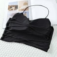 thumbnail image 4 of Toimothcn Women's Brassiere Backless Halter Crop Top Padded Sports Bras Light Support Strappy Sexy Workout Tank Comfy Womens Bralette, 4 of 7