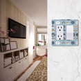 thumbnail image 5 of Yayeee Rocker Switch Wall Plate 1-Gang 4.6"x2.9" Home Decorative Outlet Cover, Vibrant Cute Cat, 5 of 6