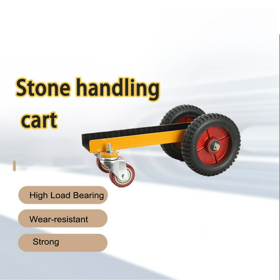 YILIKISS Heavy Duty Panel Dolly Slab Cart 500kgS Capacity Door Dolly with Wheels, Adjustable Drywall Mover Panel Drywall Cart Material Handling All Terrain