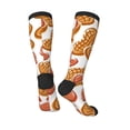 thumbnail image 5 of Lsque Peanuts4 Printed Crew Socks Men's Women's LightWeight Thin Casual Calf Socks ,Knee High Socks,Cotton Socks, 5 of 9