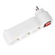 thumbnail image 5 of Adaptador de enchufe Schuko de 3 vías, 250 V, 16 A, 3500 W, ignífugo, blanco, para uso doméstico, 5 of 8