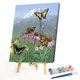 thumbnail image 1 of Cuadros Decorativos Kit de pintura por números DIY mariposa mano aceite arte imagen artesanía hogar pared decoración Wdftyju embutido en tela, 1 of 9