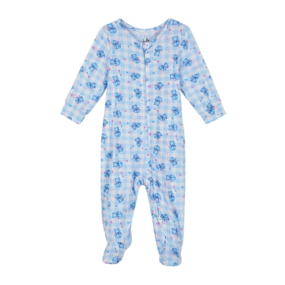 Stitch Baby One-Piece Footed Blanket Sleeper, Sizes NB-9M