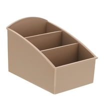 FONDOTIN 1Pcs Golden Multi-Grid Compartment Coffee Station Organizer for Counter with Plastic Easy to Clean