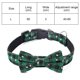 thumbnail image 2 of Laklulu Collar navideño para Perro, Ajustable, diseño de Copo de Nieve, Verde, con Pajarita, en 4 tamaños, 2 of 5