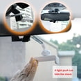 thumbnail image 3 of Car Phone Holder Plastic 4.0-6.1 Inches Rearview Mirror Phone Stand 360° Rotating Portable Mobile Bracket, Black, 3 of 9