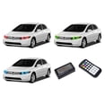 thumbnail image 4 of Flashtech RGB Angel Eye LED Halo kit with RF Remote for 2006-2008 Honda Civic Headlights, 4 of 7