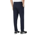 thumbnail image 3 of Tommy Hilfiger Mens Fleece Sweatpants Drawstring Jogger Straight Leg (Navy Large), 3 of 5