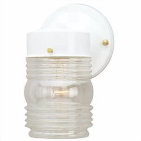 Canarm Imports Canarm Incandescent Jelly Jar Outdoor Wall Light Fixture