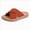 A9-Brick Red, variant on Girls Open Toe Slip On Sandals Summer Soft Pillow Slippers Flat Soft Sole Non-Slip Beach Pool Outdoor Casual Comfort Shoes Gibobby,4,Brick Red