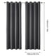 thumbnail image 3 of RKSTN blackout curtains Curtains Curtain Panel Pair 39 Inch X 51 Inch Curtain Overlay Elegant Curtains For Bedroom, 3 of 9