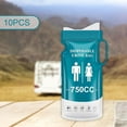 thumbnail image 6 of Dualoai 10 Pieces Disposable Urinal Bags Unisex for Road Trip Outdoor Travel Highway, 6 of 9