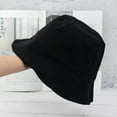 thumbnail image 6 of CoCopeanut Topi Bucket Katun Falbala Fashion Topi Panama Tabir Surya Wanita Topi Nelayan Luar Ruangan Topi Pantai Topi Travel Musim Gugur, 6 of 6