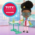 thumbnail image 3 of Ada Twist, Scientist Ada Twist Lab Doll, 12.5 Inch Interactive Doll with Research Lab Accessories, Talks and Sings the "The Brainstorm Song", Kids Toys for Ages 3 up, 3 of 8