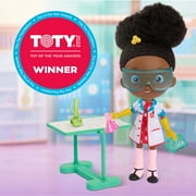 Ada Twist, Scientist Ada Twist Lab Doll, 12.5 Inch Interactive Doll with Research Lab Accessories, Talks and Sings the The Brainstorm Song, Kids Toys for Ages 3 up