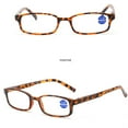 thumbnail image 2 of Reading Glasses Anti Blue Light Rectangular Spring Hinge Readers 1.0 ~ 4.0, 2 of 2