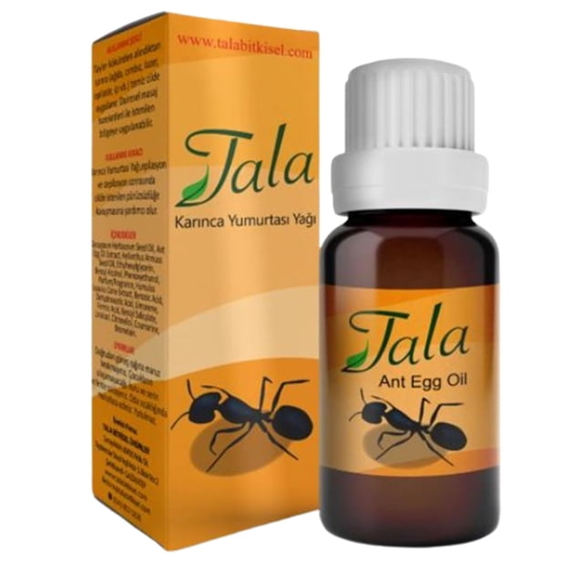 Aceite depilatorio Tala con huevo de hormiga orgánico 20 ml