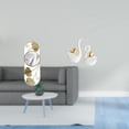 thumbnail image 2 of Espejo de pared,Espejo decorativo nórdico para colgar en la pared,estatua de cisne,Estatuas y figuritas de cisne de cerámica modernas Esculturas,Escultura de animales Decoración centro de mesa, 2 of 8