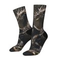 thumbnail image 1 of Balery Medieval Knight And Dragon Calcetas Largas con Estampado para Hombre y Mujer – Suaves y Transpirables, Talla Única (US 5-11), 1 of 6