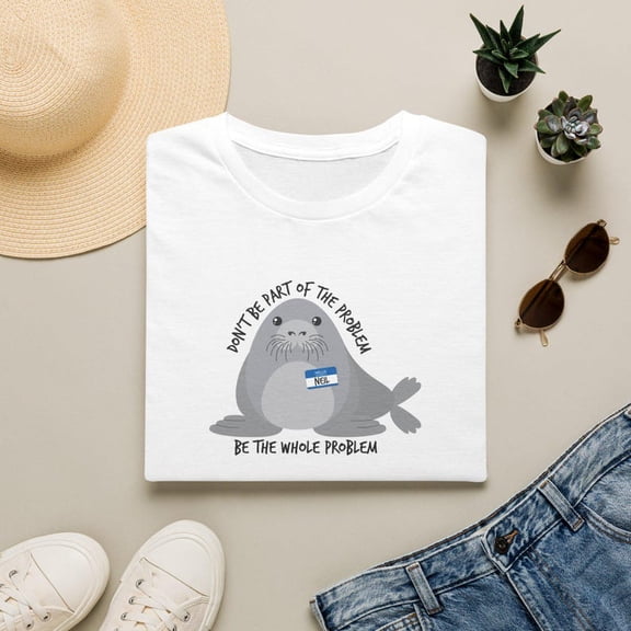 Neil Shirt, Seal Shirt, Cute Shirt, Problem Shirt