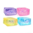 thumbnail image 2 of DPTALR Transparent Ice Cubes Squeezes Toys 1 Pack Soft Sensory Fidget Toy Clear Cubes Fidget Toy For Pinching Stretching Squeezing Random Color, 2 of 5