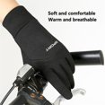 thumbnail image 2 of Windproof and Waterproof Outdoor Gloves, Touch Screen, Thumb and Index Finger Fingertips, Warm Gloves for Running, Cycling (black,XL), 2 of 7