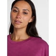 thumbnail image 4 of Time and Tru Women's Twist Cap Sleeve Top Sizes XS-XXXL, 4 of 5