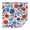 Pioneer Flower Floral-2, variant on Pioneer Flower Floral Print Pattern Square Tablecloth,Waterproof Square Table Cover,Wipeable Spillproof Washable Table Cover for Home Kitchen Party Decor 42"X42"(107x107cm)