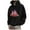 Black, variant on LUOGENLI Hoodies for Men Zip up Navy Blue Halloween Pullover Hoodie Long Sleeve Casual Sweatshirt with Graphic Print for Fall Season Comfort Fit Full Zipper Hoodies for Men Camo Red Size L
