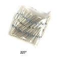 thumbnail image 1 of Pack of 100 Thermal Fuse Handy Installation Craftsmanship Temperature Fuses Compact Size Controller Thermostat Switch Metal Fuze 227掳, 1 of 9