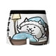 thumbnail image 4 of Calzoncillos tipo bóxer para hombre, ropa interior transpirable, con estampado de gatos de batalla, 4 of 5