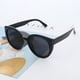 thumbnail image 3 of Gafas de sol retro para hombre y mujer, gafas de sol sencillas con montura grande, 3 of 6
