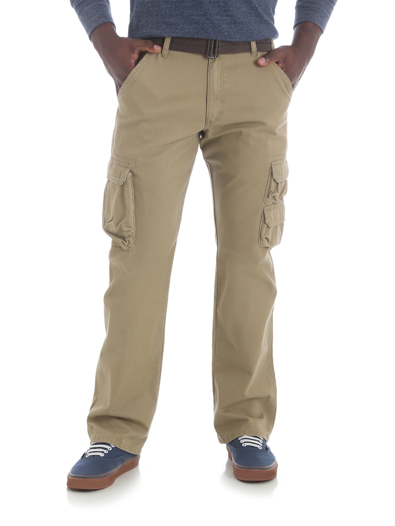 Men's Belted Twill Cargo Pant 